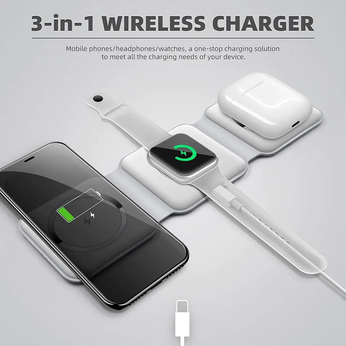 3 In 1 Ultimate Wireless Charging Pad