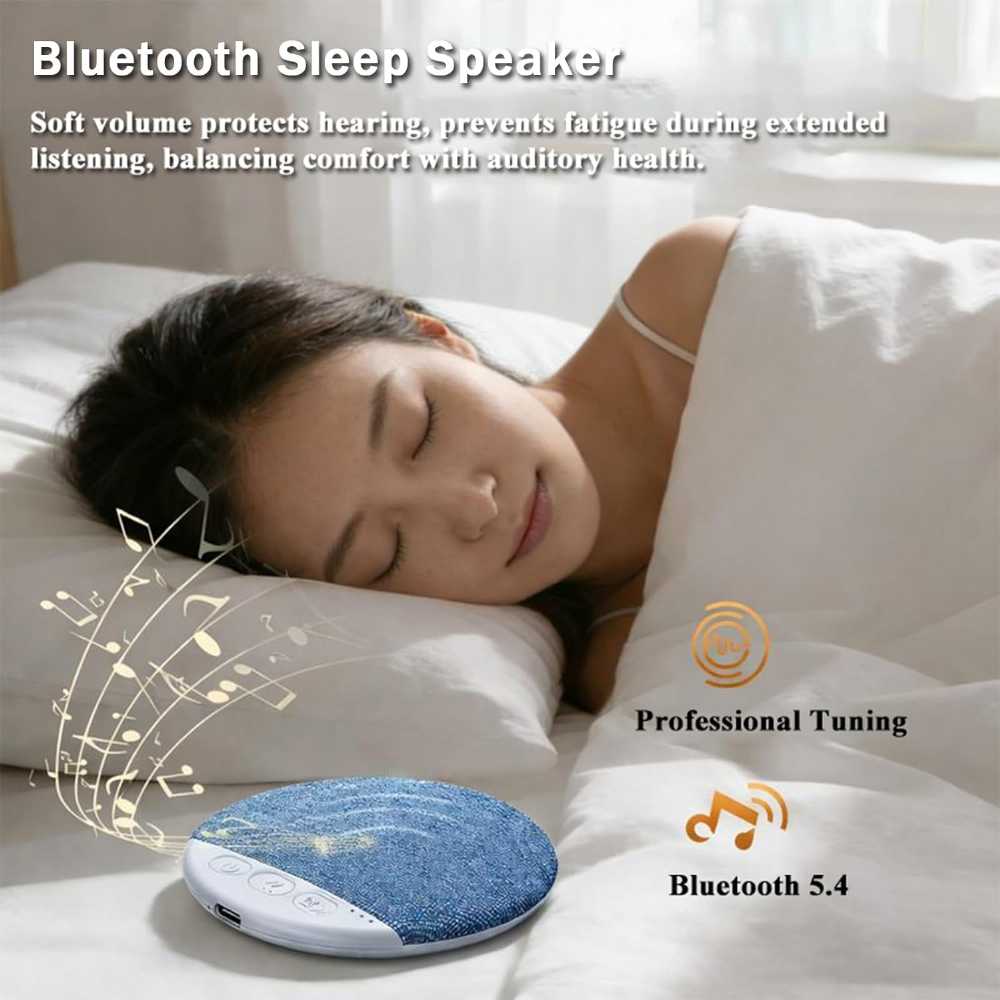 Bluetooth Pillow Speaker for Sleeping