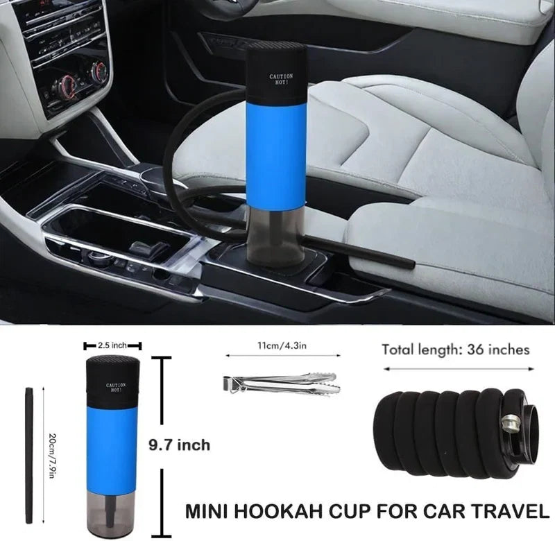 Portable Travel Car Hookah
