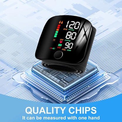 Wrist Electronic Digital Blood Pressure Monitor | جهاز قياس ضغط الدم الإلكتروني للمعصم